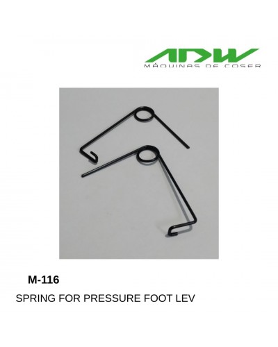 M-116 - SPRING FOR PRESSURE FOOT LEV